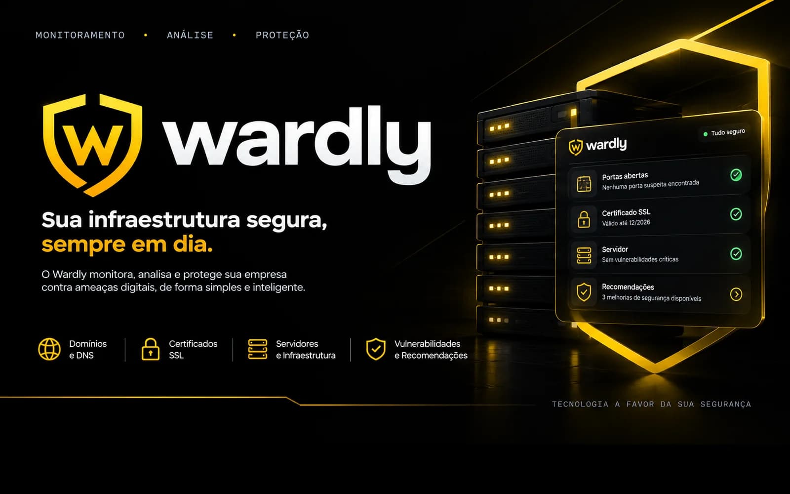 Logo e arte de apresentação do Wardly